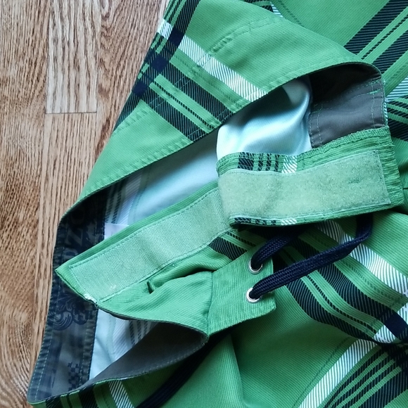 (32W) Ripzone Men's Green Casual Wear/Swim Shorts Summer Swim Surf - Picture 10 of 11